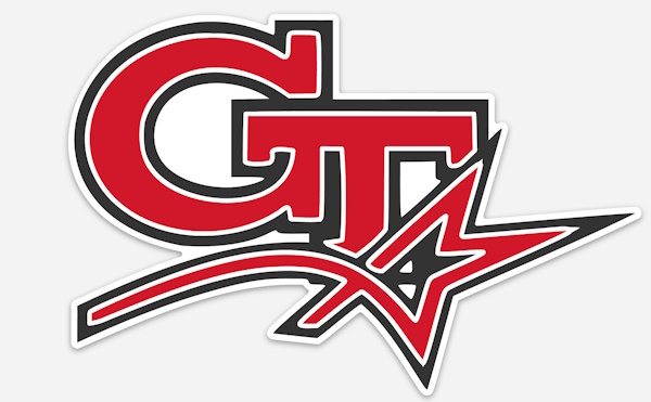 Gametime Stars "GT" Car Decal